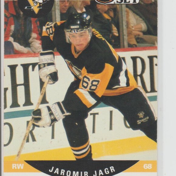 Jaromir Jagr 1990-91 Pro Set RC #632 Pittsburgh Penguins - Picture 1 of 2